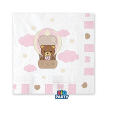 16 tovaglioli 25 x 25 cm teddy friends by thun