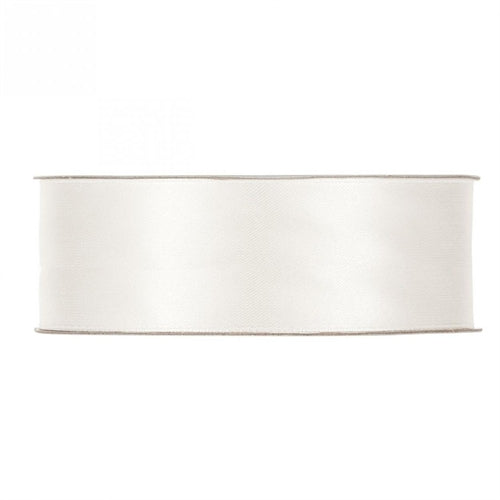 Nastro raso mm 25 x 50 mt light cream 201