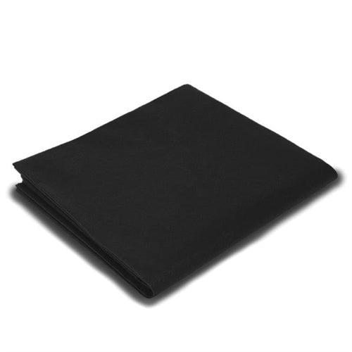 Tovaglie piegate 100x100 cm tnt nero 25 pz