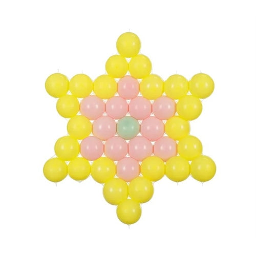 Palloncini a stella in rete, 63x68 cm