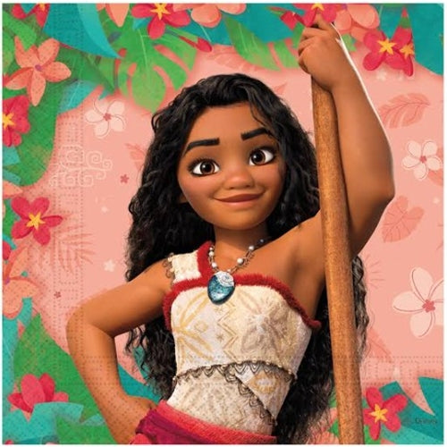 Tovaglioli vaiana oceania ii 33x33 cm 20 pz – disney