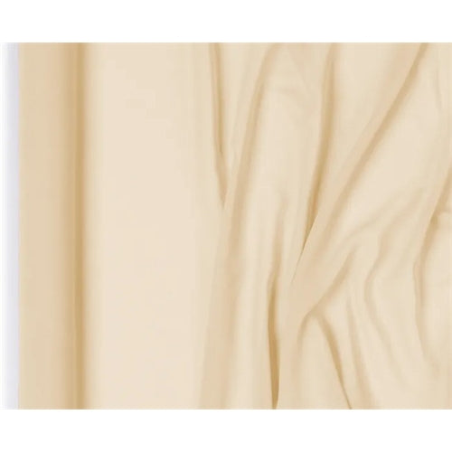 Runner in chiffon, color crema, 0,48 x 5 m