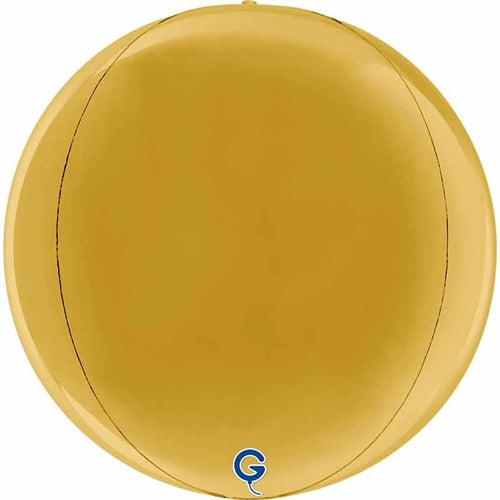 Palloncino globe 4d oro sfera 22"