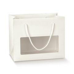 Shopper c/finestra bianco 240x140x195