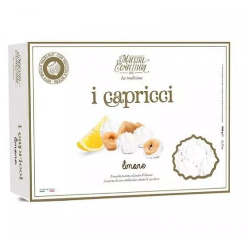 Confetti maxtris ricci capricci al gusto di limone bianchi 1 kg