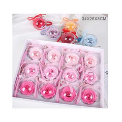 Portachiave san valentino con rosa