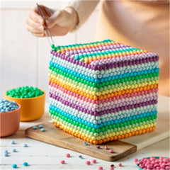 Mini lenti di cioccolato latte 80 gr arcobaleno