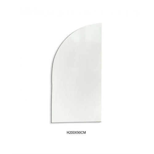 Pannello fondale bianco asimmetrico 200x90 cm – per allestimenti ed eventi