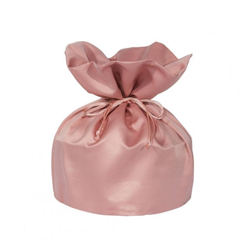 Sacchetto porta panettoni cipria h. 35 cm diametro 23 cm