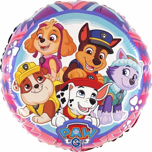 Palloncino in foil 18" paw patrol adventure