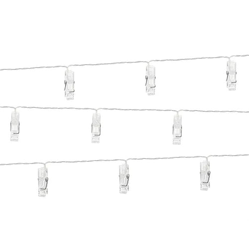Luci led per foto, trasparenti, 1,4 m