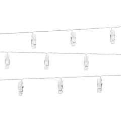Luci led per foto, trasparenti, 1,4 m