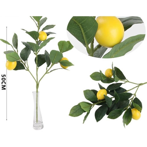 Rametto di limoni h. 50 cm