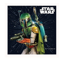 Tovagliolo star wars galaxy 20 pz 33x33 cm