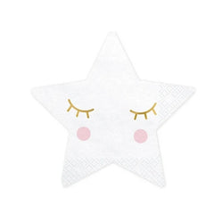 Tovaglioli little star - stella, 16x16 cm (1 confezione / 20 pezzi)