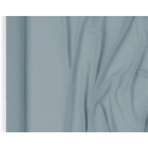 Runner in chiffon, blu nebbia, 0,48 x 5 m
