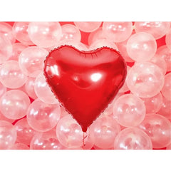 Palloncino in foil a forma di cuore, 61 cm, rosso