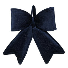 Fiocco decorativo in tessuto effetto velluto – 29 x h 36 cm