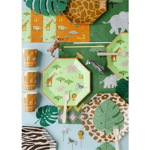Bicchieri safari, 220 ml, misti (1 confezione / 6 pezzi)