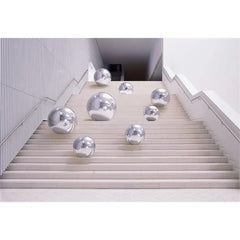 Mirror ball silver 90 cm