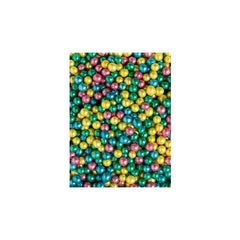 Perle di zucchero 7 mm metal assortiti  100 gr