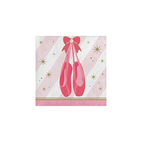 Tovaglioli ballerina 25x25 cm 16 pz
