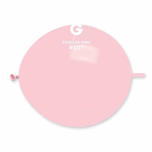 Palloncino in lattice 13” link gl13 rosa polvere "powder pink 107" 50pz