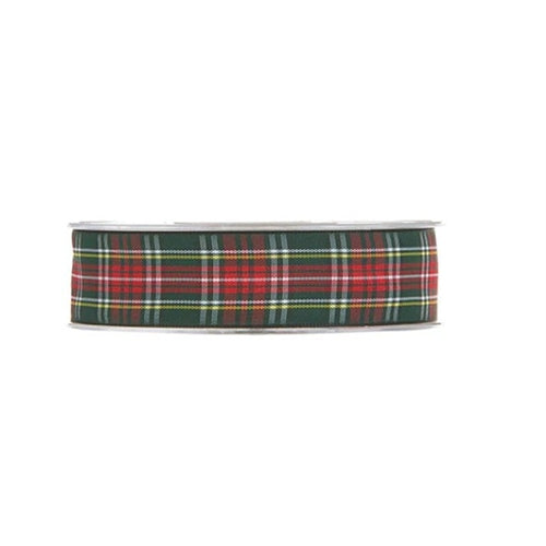 Nastro tartan 2,5x20mt verde/rosso