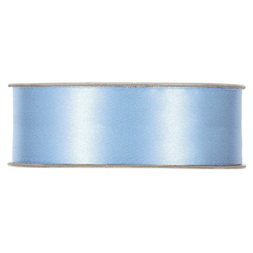 Nastro raso 25 mm x 50 mt celeste baby 72