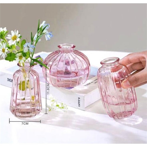 Vaso in vetro h. 11 cm