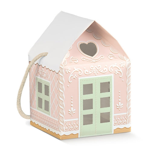 Casetta c/ cordino rosa 120x120x110