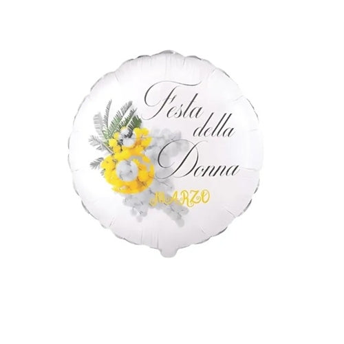 Palloncino festa della donna 8 marzo