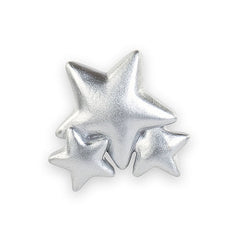 Stelline argento con magnete ø 50 mm