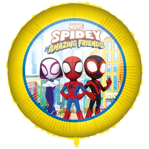 Palloncino in foil 18" spidey & his amazing friends