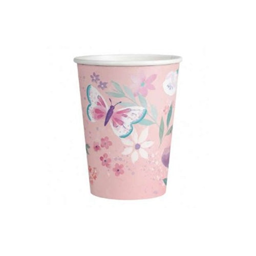 Bicchieri farfalle 8 pz 250 ml