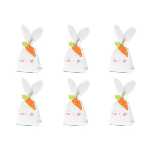 Sacchetti per dolcetti coniglio, mix, 7,5x9x22,5 cm