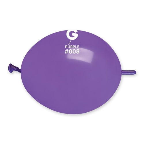 Palloni in lattice gl6 6" link viola 008 100 pz