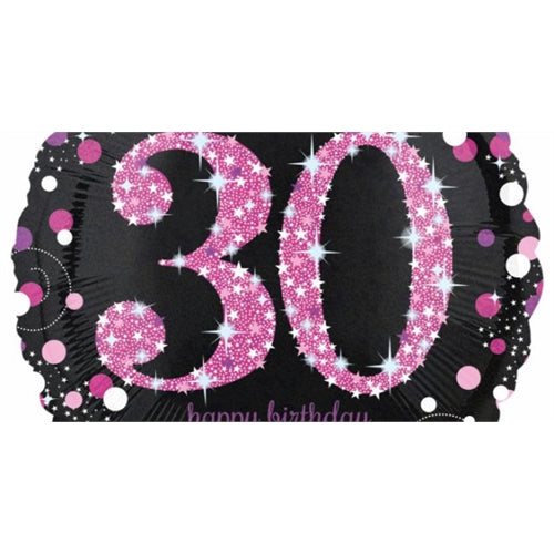 Mylar oro e glitter 18" tondo