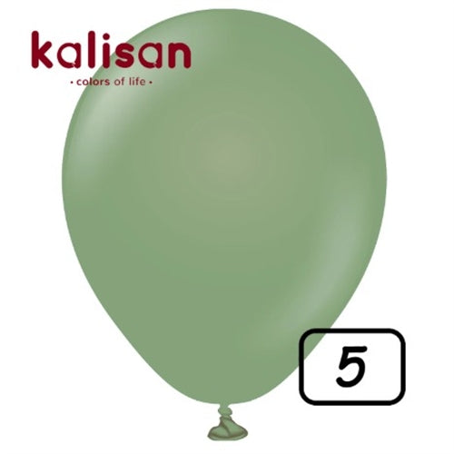 Palloncini kalisan retro eucalyptus 5 "