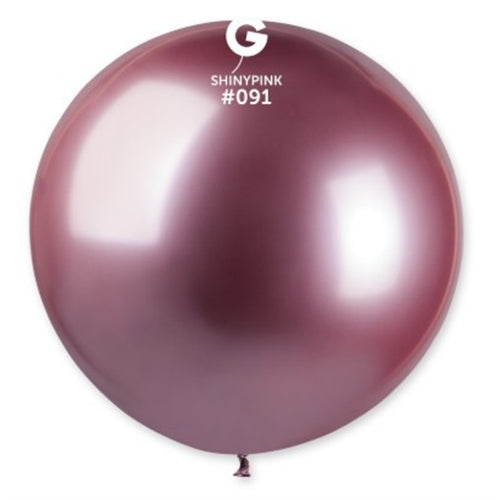 Palloncino gb30 31" rosa 091 shiny 1 pz