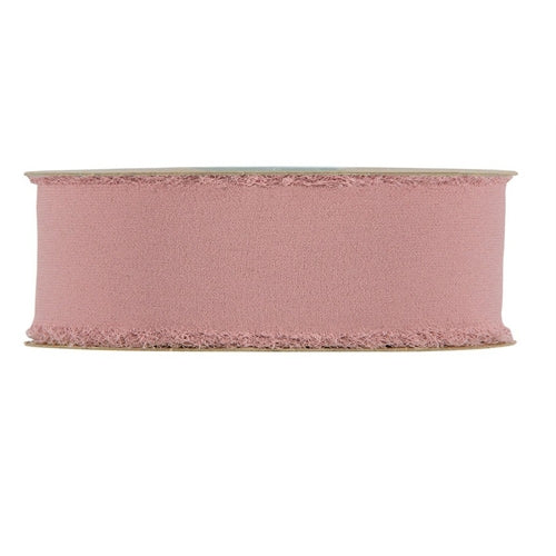 Nastro organza 30mm x 100 mt rosa antico