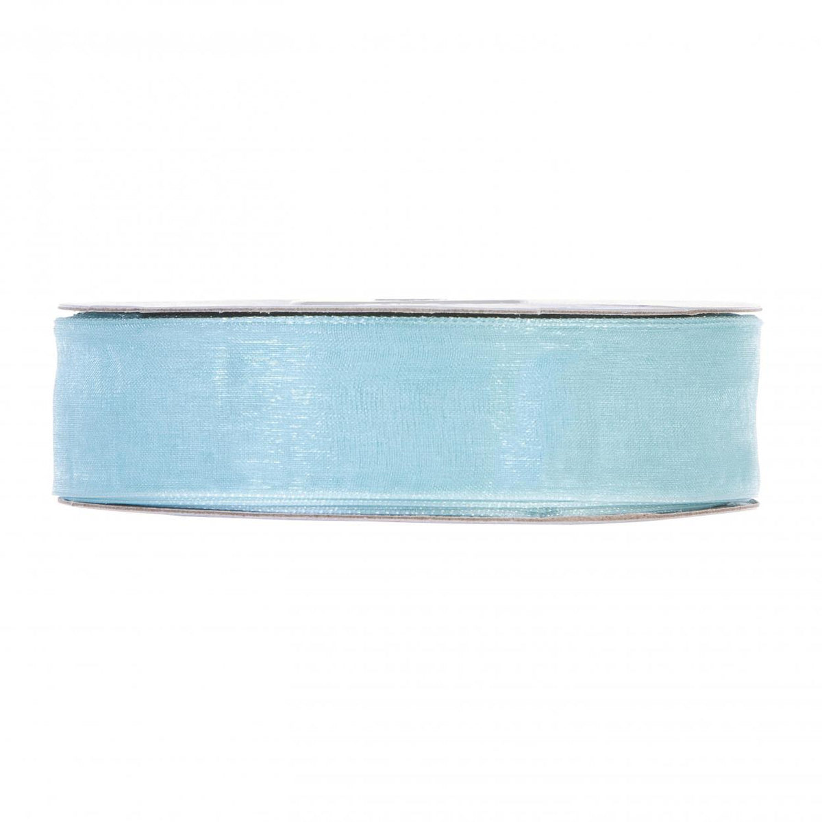 Nastro shining organza 25 mm x 50 mt celeste 16