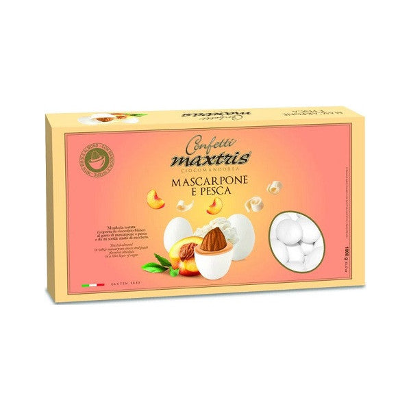 Confetti maxtris bianchi mascarpone e pesca -1kg