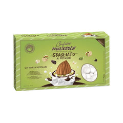 Confetti maxtris sbagliato pistacchio-bianchi  1 kg