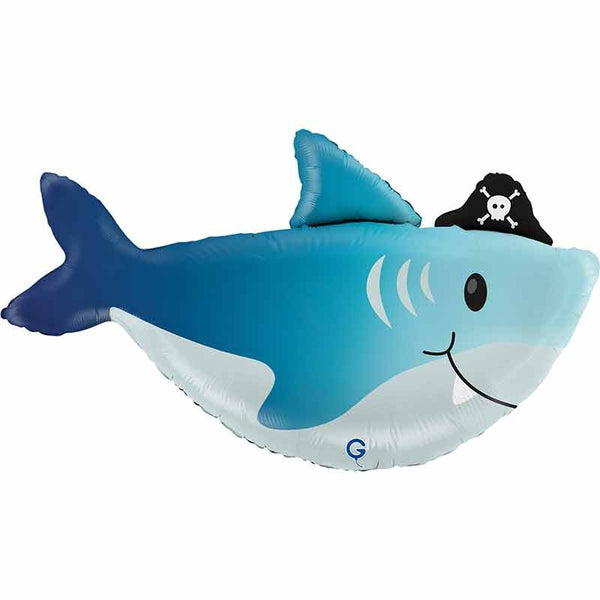 Palloncino in foil 32" super shape squalo "shark"
