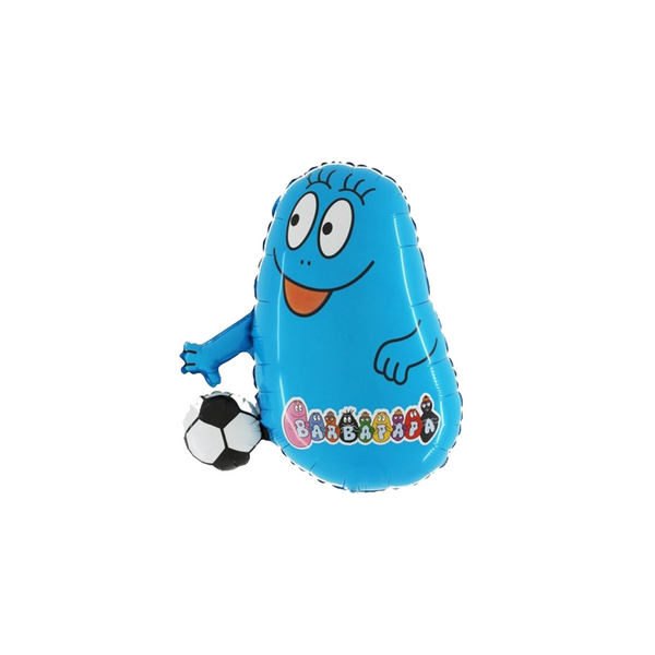 Palloncino in foil 30" super shape barbapapà "barbabravo azzurro"