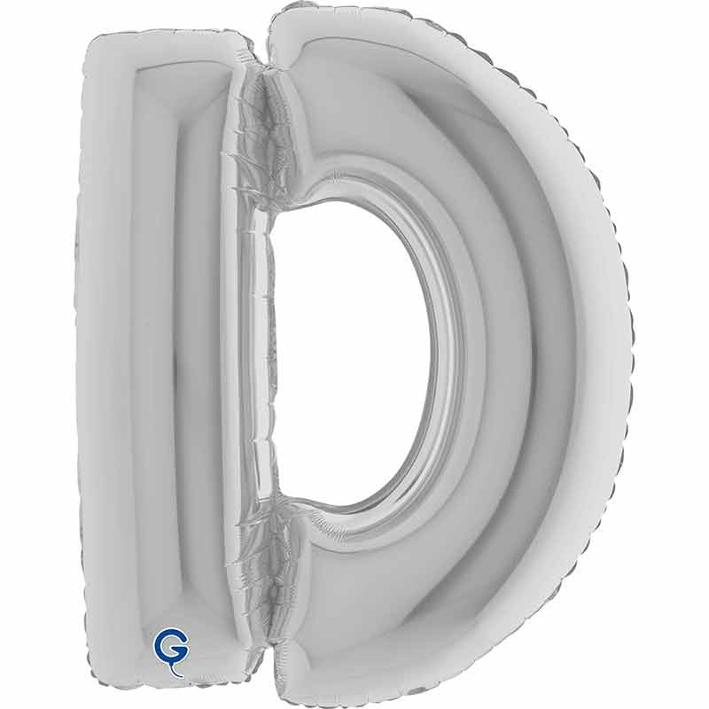 PALLONCINO IN FOIL 40" LETTERA GRANDE ARGENTO