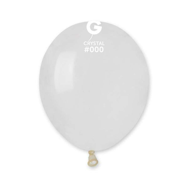 Palloncini gemar a50 5" trasparente 000 100 pz