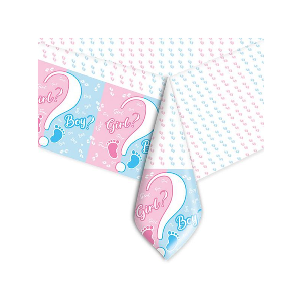 Tovaglia in plastica baby shower 140 x 170 cm